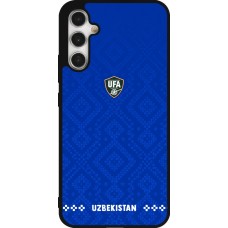 Coque Samsung Galaxy A34 5G - Silicone rigide noir Maillot de football Ouzbékistan 2026 personnalisable