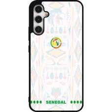 Coque Samsung Galaxy A34 5G - Silicone rigide noir Maillot de football Sénégal 2026 personnalisable