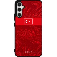 Coque Samsung Galaxy A34 5G - Silicone rigide noir Maillot de football Turquie 2026 personnalisable