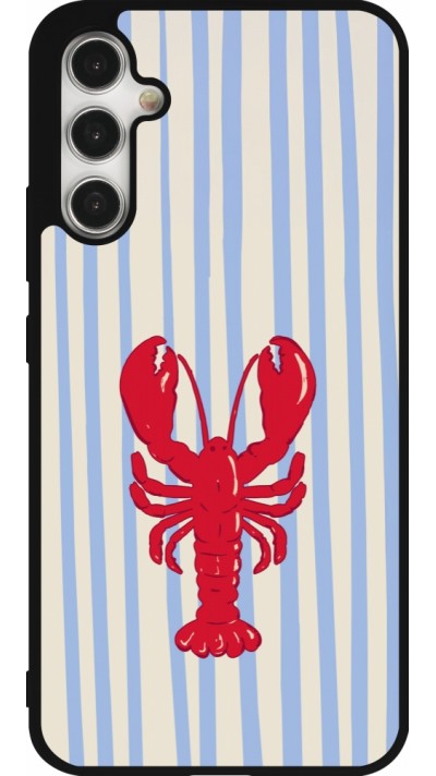 Coque Samsung Galaxy A34 5G - Silicone rigide noir Red lobster 2026