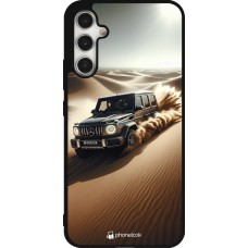 Coque Samsung Galaxy A34 5G - Silicone rigide noir Mercedes G Drift Desert