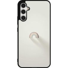 Coque Samsung Galaxy A34 5G - Silicone rigide noir Mini Rainbow Minimal