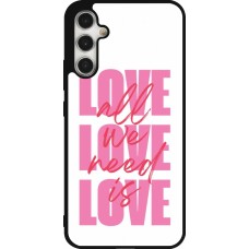 Coque Samsung Galaxy A34 5G - Silicone rigide noir Saint Valentines Day 26 Love all we need is