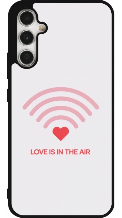 Samsung Galaxy A34 5G Case Hülle - Silikon schwarz Saint Valentines Day 26 Love is in the air
