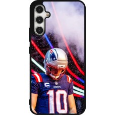 Coque Samsung Galaxy A34 5G - Silicone rigide noir Super Bowl 26 Patriots 3