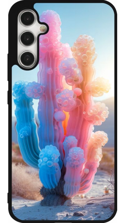 Coque Samsung Galaxy A34 5G - Silicone rigide noir Artificial vegetation 2025