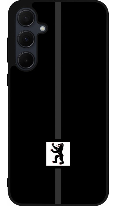 Samsung Galaxy A35 5G Case Hülle - Silikon schwarz Kanton AI schwarz