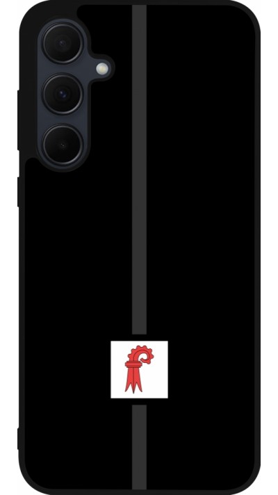 Samsung Galaxy A35 5G Case Hülle - Silikon schwarz Kanton BL schwarz