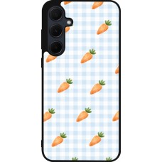 Coque Samsung Galaxy A35 5G - Silicone rigide noir Easter 2026 Pattern carrots