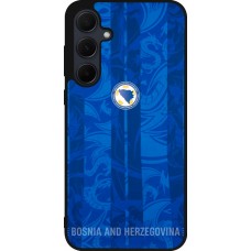 Coque Samsung Galaxy A35 5G - Silicone rigide noir Maillot de football Bosnie-Herzégovine 2026 personnalisable
