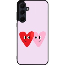 Coque Samsung Galaxy A35 5G - Silicone rigide noir Saint Valentines Day 26 Heart