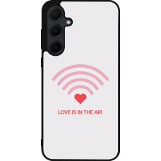 Coque Samsung Galaxy A35 5G - Silicone rigide noir Saint Valentines Day 26 Love is in the air