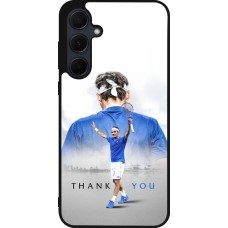 Samsung Galaxy A35 5G Case Hülle - Silikon schwarz Thank you Roger