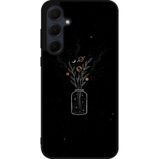 Coque Samsung Galaxy A35 5G - Silicone rigide noir Vase black