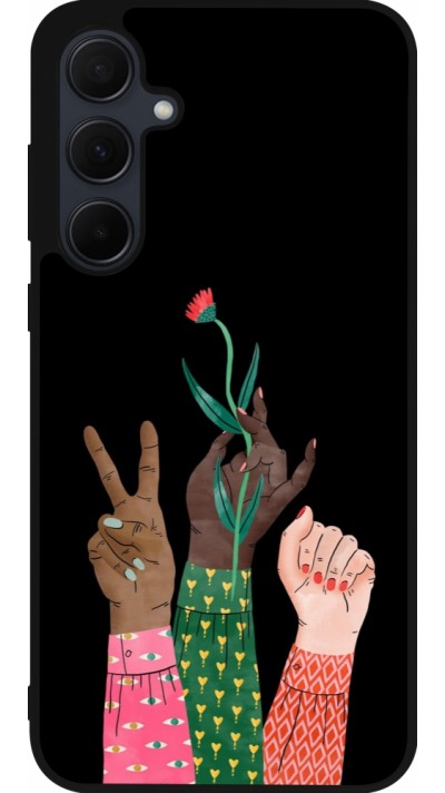Coque Samsung Galaxy A35 5G - Silicone rigide noir Womens day 2026 2