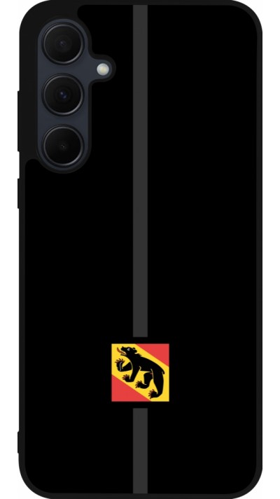 Coque Samsung Galaxy A36 - Silicone rigide noir Canton BE noir