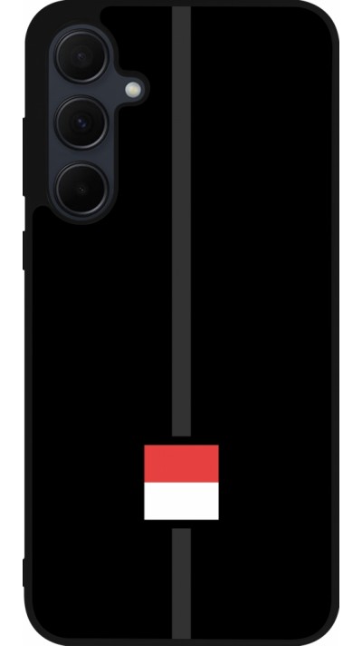 Coque Samsung Galaxy A36 - Silicone rigide noir Canton SO noir