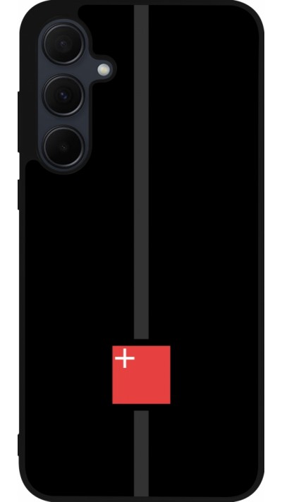 Coque Samsung Galaxy A36 - Silicone rigide noir Canton SZ noir
