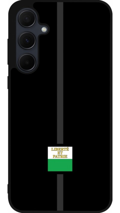 Coque Samsung Galaxy A36 - Silicone rigide noir Canton VD noir