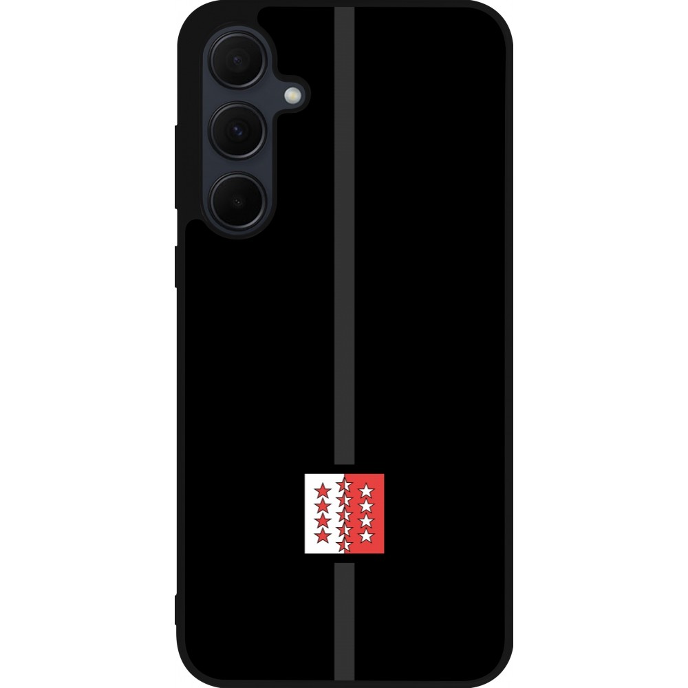 Coque Samsung Galaxy A36 - Silicone rigide noir Canton VS noir