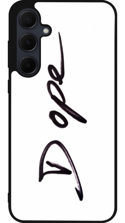 Coque Samsung Galaxy A36 - Silicone rigide noir Dope