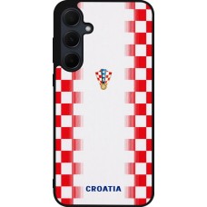 Coque Samsung Galaxy A36 - Silicone rigide noir Maillot de football Croatie 2026 personnalisable
