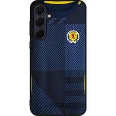 Coque Samsung Galaxy A36 - Silicone rigide noir Maillot de football Ecosse personnalisable