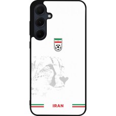 Coque Samsung Galaxy A36 - Silicone rigide noir Maillot de football Iran 2026 personnalisable