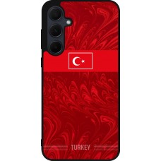 Coque Samsung Galaxy A36 - Silicone rigide noir Maillot de football Turquie 2026 personnalisable