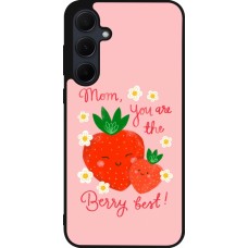 Samsung Galaxy A36 Case Hülle - Silikon schwarz Mom 2026 Berry best