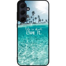 Coque Samsung Galaxy A36 - Silicone rigide noir Summer 18 24