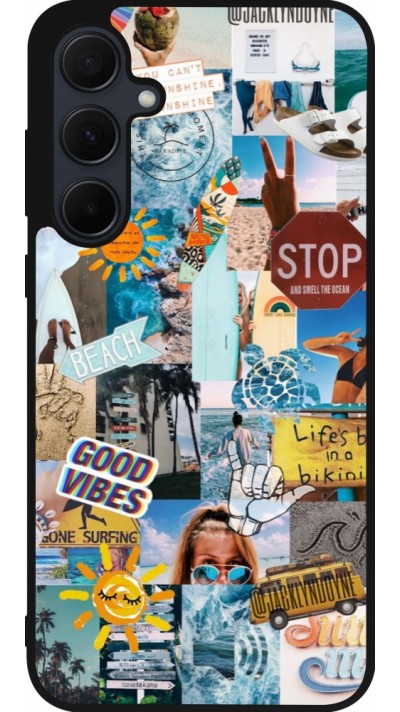 Coque Samsung Galaxy A36 - Silicone rigide noir Summer 2021 15