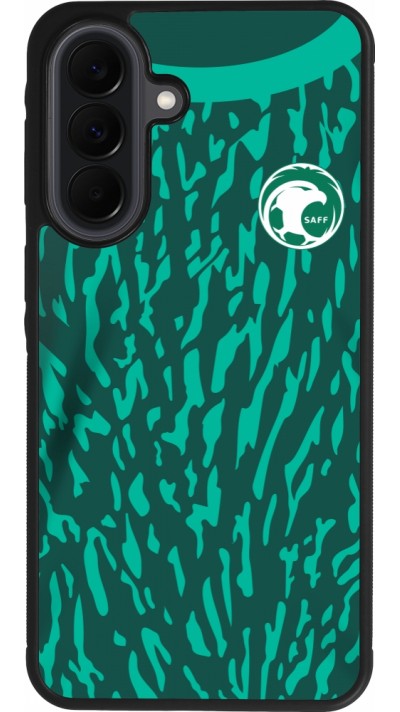 Samsung Galaxy A37 Case Hülle - Silikon schwarz Saudi-Arabien 2022 personalisierbares Fussballtrikot