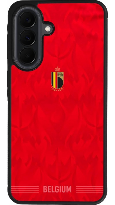 Coque Samsung Galaxy A37 - Silicone rigide noir Maillot de football Belgique 2026 personnalisable