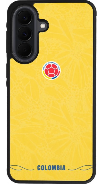 Coque Samsung Galaxy A37 - Silicone rigide noir Maillot de football Colombie 2026 personnalisable