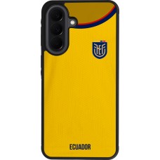 Coque Samsung Galaxy A37 - Silicone rigide noir Maillot de football Equateur 2022