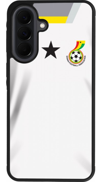 Coque Samsung Galaxy A37 - Silicone rigide noir Maillot de football Ghana 2022 personnalisable