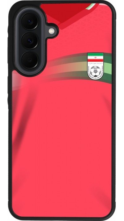 Coque Samsung Galaxy A37 - Silicone rigide noir Maillot de football Iran 2022 personnalisable
