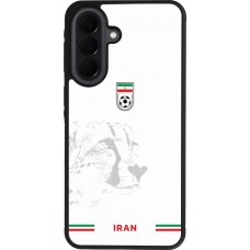 Coque Samsung Galaxy A37 - Silicone rigide noir Maillot de football Iran 2026 personnalisable