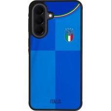 Coque Samsung Galaxy A37 - Silicone rigide noir Maillot de football Italie 2022 personnalisable