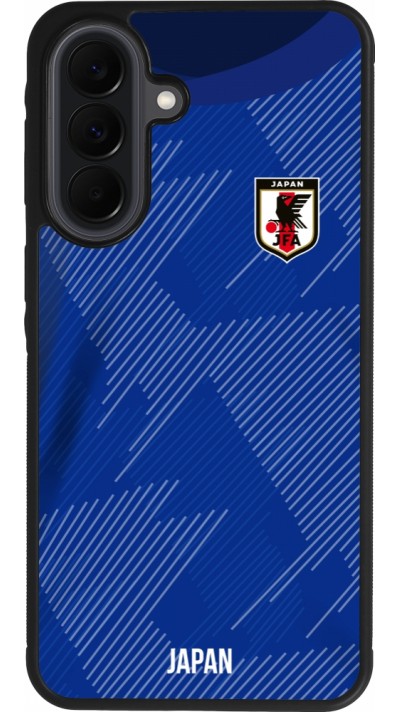 Coque Samsung Galaxy A37 - Silicone rigide noir Maillot de football Japon 2022 personnalisable