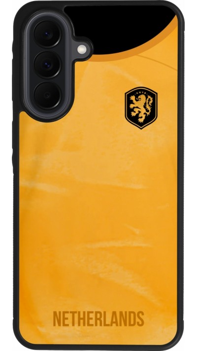 Coque Samsung Galaxy A37 - Silicone rigide noir Maillot de football Pays-Bas 2022 personnalisable