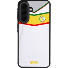 Coque Samsung Galaxy A37 - Silicone rigide noir Maillot de football Senegal 2022 personnalisable