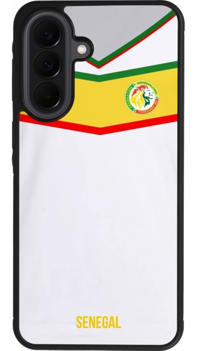 Coque Samsung Galaxy A37 - Silicone rigide noir Maillot de football Senegal 2022 personnalisable