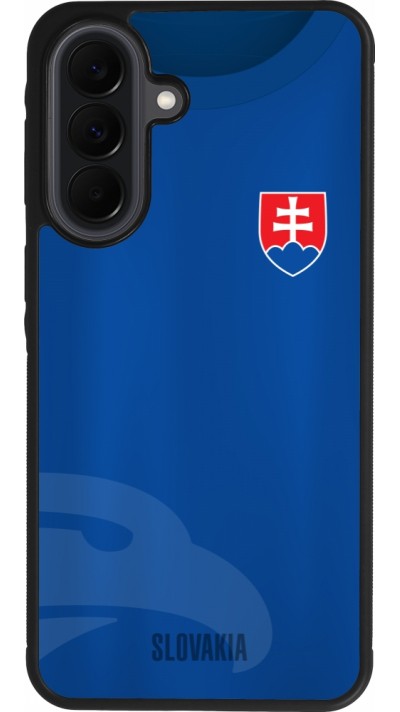 Coque Samsung Galaxy A37 - Silicone rigide noir Maillot de football Slovaquie