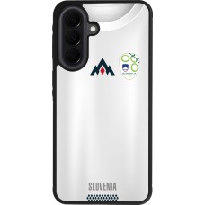 Coque Samsung Galaxy A37 - Silicone rigide noir Maillot de football Slovénie