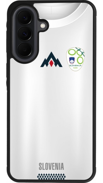 Coque Samsung Galaxy A37 - Silicone rigide noir Maillot de football Slovénie