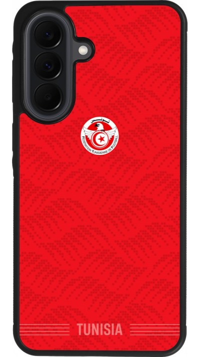 Samsung Galaxy A37 Case Hülle - Silikon schwarz Tunesien 2026 personalisierbares Fussballtrikot