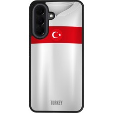Coque Samsung Galaxy A37 - Silicone rigide noir Maillot de football Turquie personnalisable