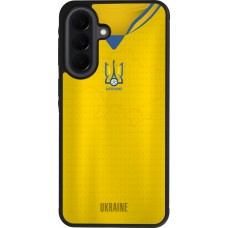Coque Samsung Galaxy A37 - Silicone rigide noir Maillot de football Ukraine